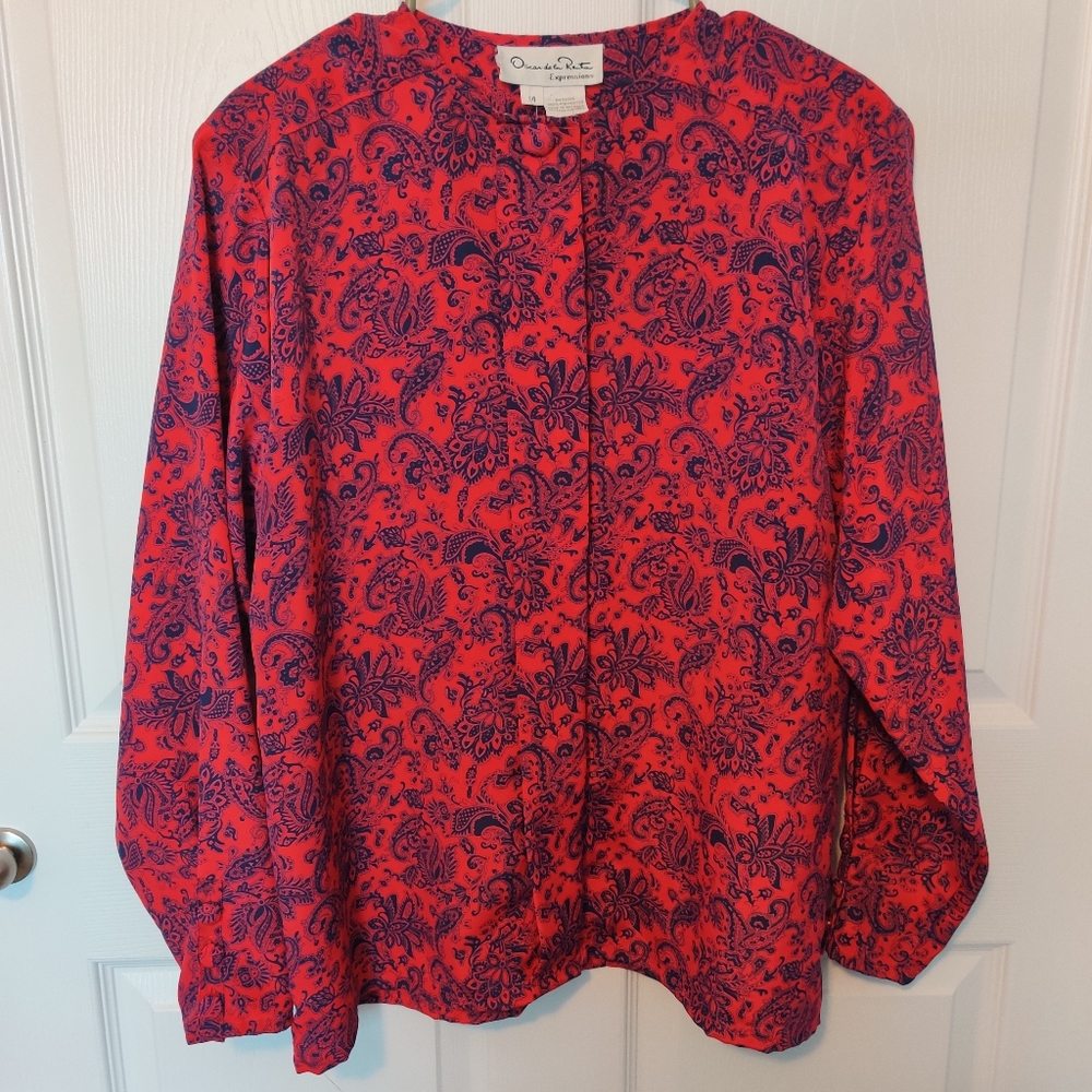 Oscar De La Renta Blouse